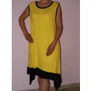Trikópántos,A vonalú,két oldala hosszított tunika/ruha!  Több szín!  XL-XXL