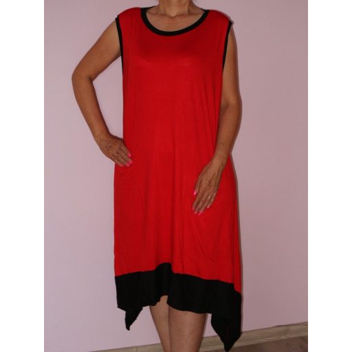 Trikópántos,A vonalú,két oldala hosszított tunika/ruha!  Több szín!  XL-XXL