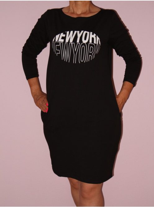 NEWYORK feliratú,zsebes tunika! Több szín!  S/M,L/XL