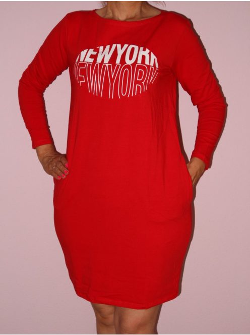 NEWYORK feliratú,zsebes tunika! Több szín!  S/M,L/XL