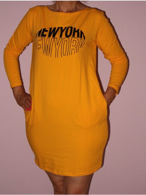 NEWYORK feliratú,zsebes tunika! Több szín!  S/M,L/XL