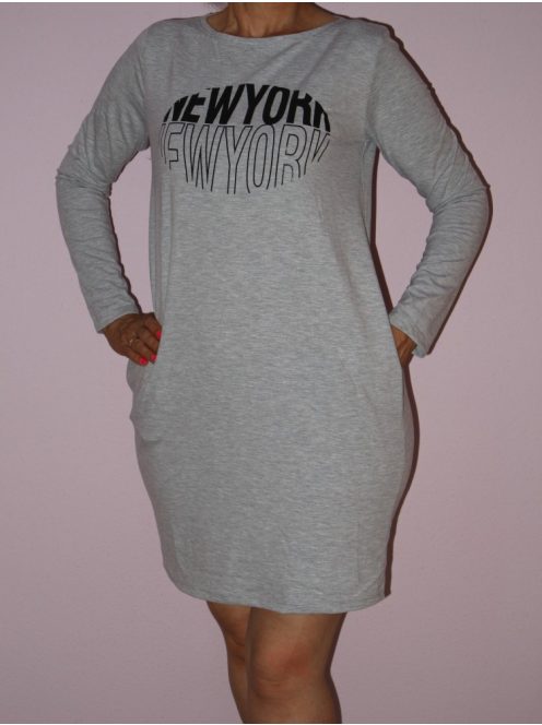 NEWYORK feliratú,zsebes tunika! Több szín!  S/M,L/XL