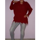 Rojtos,V nyakú kötött lenge felső!  Több szín!  L-XXL