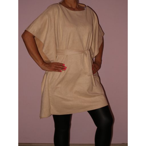Velúr,öves, lepel tunika!  Több szín! L-XL