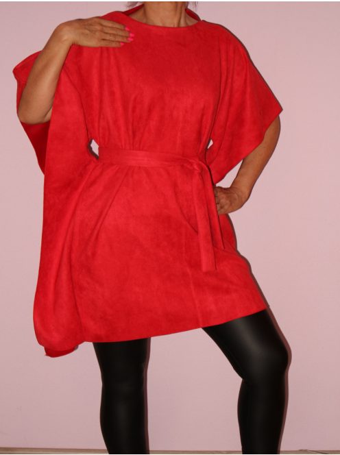 Velúr,öves, lepel tunika!  Több szín! L-XL