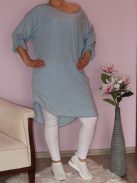 Lenge,roll-up ujjú, tunika/ruha!  Több szín!  L-XXL