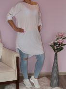 Lenge,roll-up ujjú, tunika/ruha!  Több szín!  L-XXL