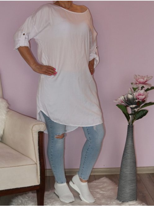 Lenge,roll-up ujjú, tunika/ruha!  Több szín!  L-XXL