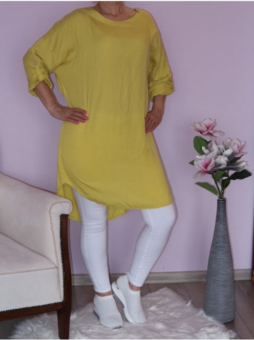 Lenge,roll-up ujjú, tunika/ruha!  Több szín!  L-XXL