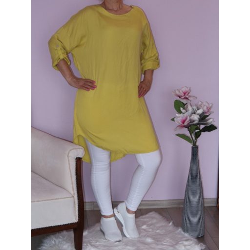 Lenge,roll-up ujjú, tunika/ruha!  Több szín!  L-XXL