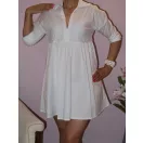 Derékban szabott,galléros ingtunika !  Több szín!  M-XL