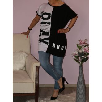   Mintás,denevérujjas RUCY FASHION tunika!  Több minta!  L-XXL