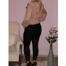 Kapucnis,gumírozott derekú,cipzáras,velúr kabátka! Több szín!  S-XL