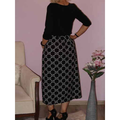 Egérkés,3/4-es ujjú maxi ruha!! S-XL