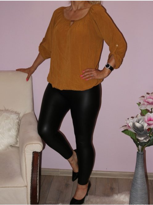 Gumis aljú,roll-up ujjú, lenge felső!  Több szín! L-XXL