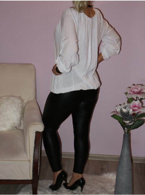 Gumis aljú,roll-up ujjú, lenge felső!  Több szín! L-XXL