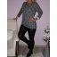 Mintás,alja kötős,hátulja hosszabb felső!  Több szín!  M-XL