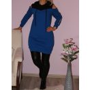 Nyitott vállú ,kapucnis tunika!  Több szín!  S-XL