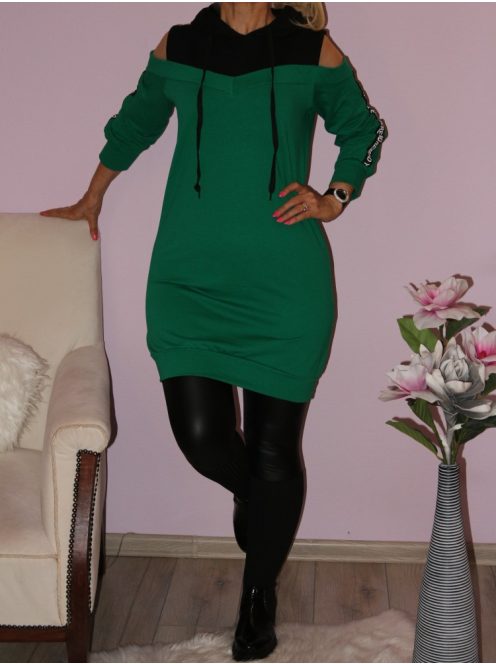 Nyitott vállú ,kapucnis tunika!  Több szín!  S-XL
