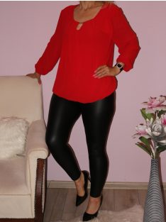Muszlin,strasszos,gumis aljú felső! Több szín! L-XXL