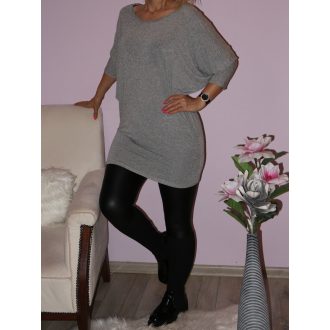   Csillogós,háta pántos,denevérujjas tunika!  Több szín! L-XXL