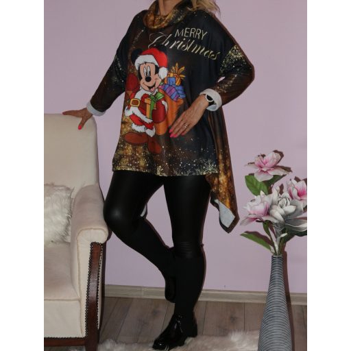 Egérkés,puhaanyagú,A vonalú felső!  Több szín,minta! L-3XL