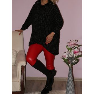   Szőrmés,mintás,kapucnis,lenge felső!  Több minta!  XL-3XL