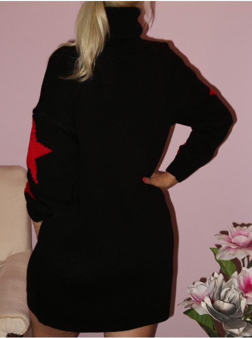 Csillagos,garbós tunika/ruha! Több szín! M-XL