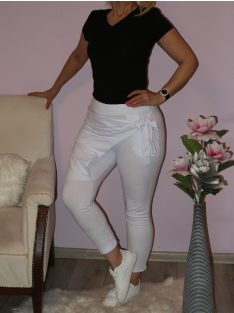   Eleje átlapolt,kötős,zsebes ,vagány nadrág! Több szín!  M-XL