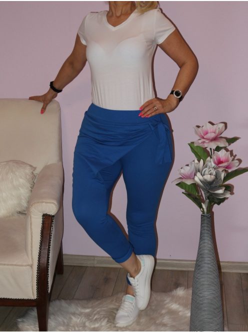 Eleje átlapolt,kötős,zsebes ,vagány nadrág! Több szín!  M-XL