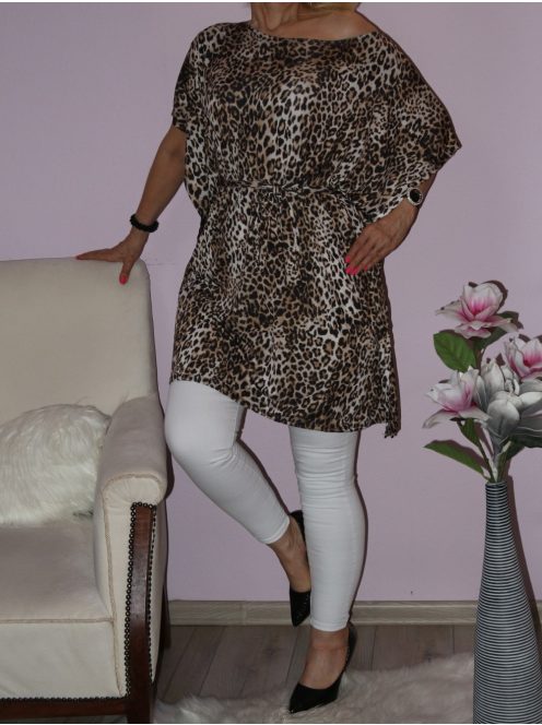 Leopárdos lepel tunika! L-XXL