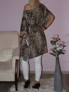 Leopárdos lepel tunika! L-XXL