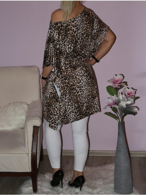 Leopárdos lepel tunika! L-XXL