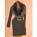 Csodaszép,csinos,szőrmés,öves tunika! Több szín!