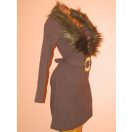 Csodaszép,csinos,szőrmés,öves tunika! Több szín!