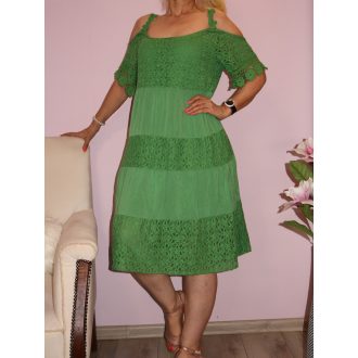   Csipkés,horgoltas,válla nyitott,pántos ruha!  Több szín!  M-XL