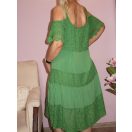 Csipkés,horgoltas,válla nyitott,pántos ruha!  Több szín!  M-XL