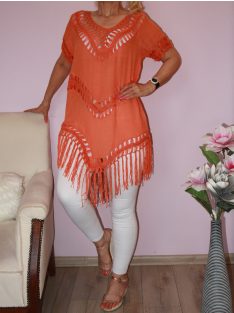 Horgoltas,rojtos V kivágású tunika! Több szín !  L-XL