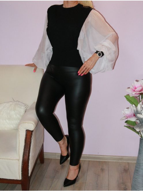 Muszlin bő ujjú,kötött felső!  Több szín !  S-XL