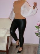 Muszlin bő ujjú,kötött felső!  Több szín !  S-XL