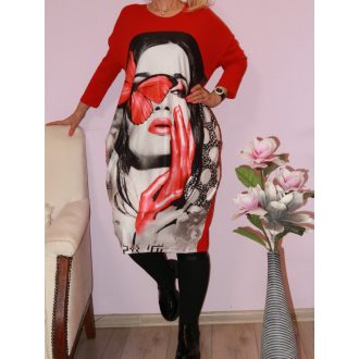 Lepkés,csajos,hagymafazonú,zsebes ruha!  3XL-4XL