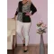 Zebra mintás,gumis aljú RUCY FASHION felső! M-XXL