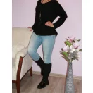 Denevérujjas,láncos hátulja hosszabb,puhaanyagú felső ! Több szín !  L-XXL