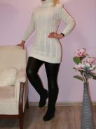Csillámos,kötött garbós tunika!  Több szín !  S-XL