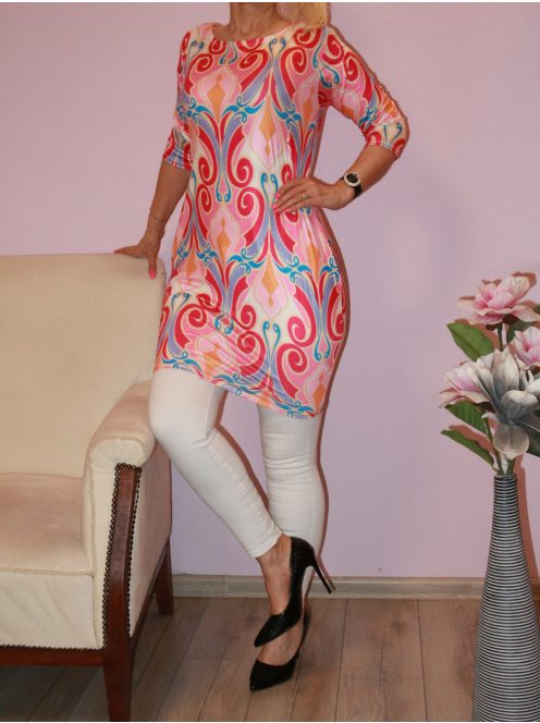 Mintás,zsebes tunika!  M-XL