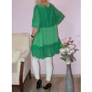 Csipkés,horgolt betétes tunika! Több szín! XXL-3XL