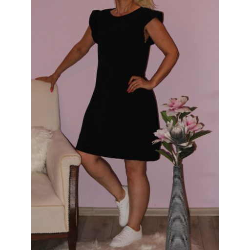 Fodros vállú,A vonalú tunika/ruha! Több szín! M-XL