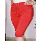  Gombdíszes,zsebes ,gumisderekú capri nadrág ! Több szín ! L-XXL