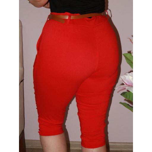Öves,zsebes,gumisderekú,capri nadrág! Több szín !  L-XL