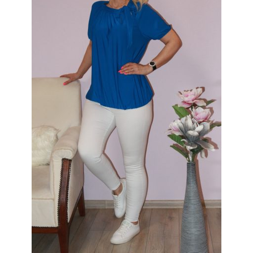 Nyaknál kötős,gumisaljú felső! Több szín M-XXL